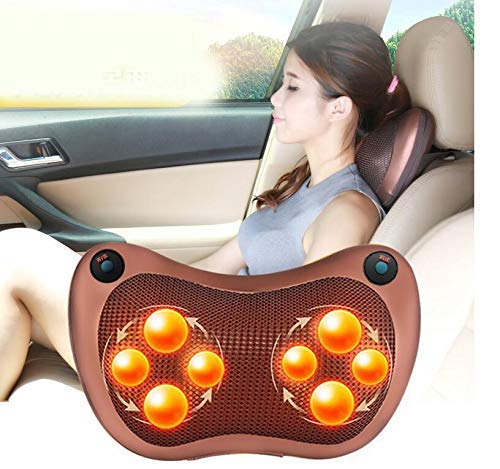 Car Seat Electric Pillow Massager For Body Pain Relief