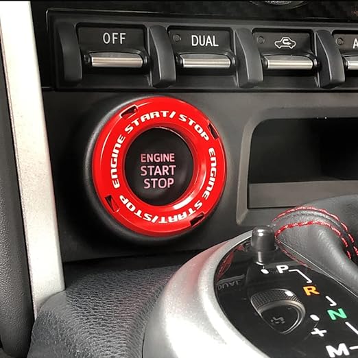 Car Engine Start Button Cover , Universal Button Decoration Protector Ring